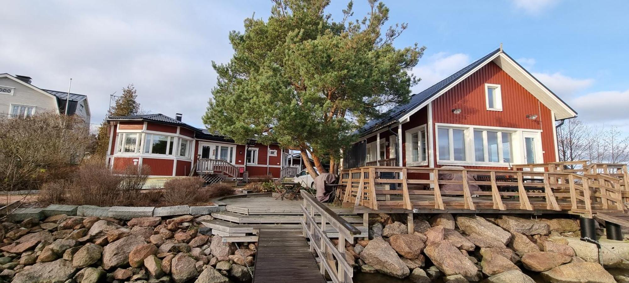 Rantakari Cottage Kotka Bagian luar foto
