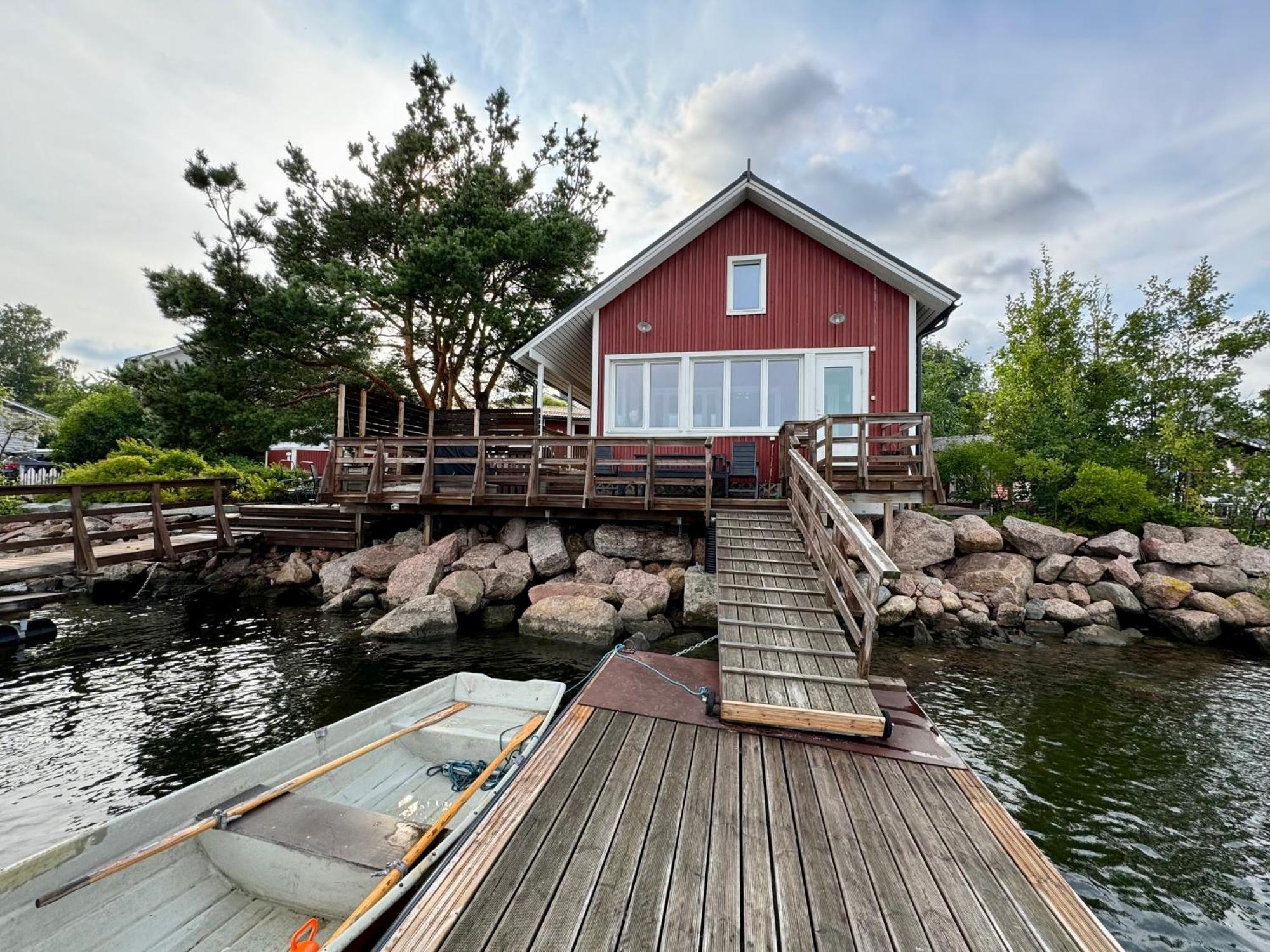Rantakari Cottage Kotka Bagian luar foto